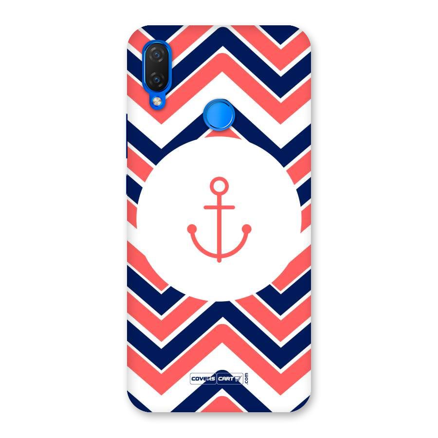 Anchor Zig Zag Back Case for Huawei P Smart+