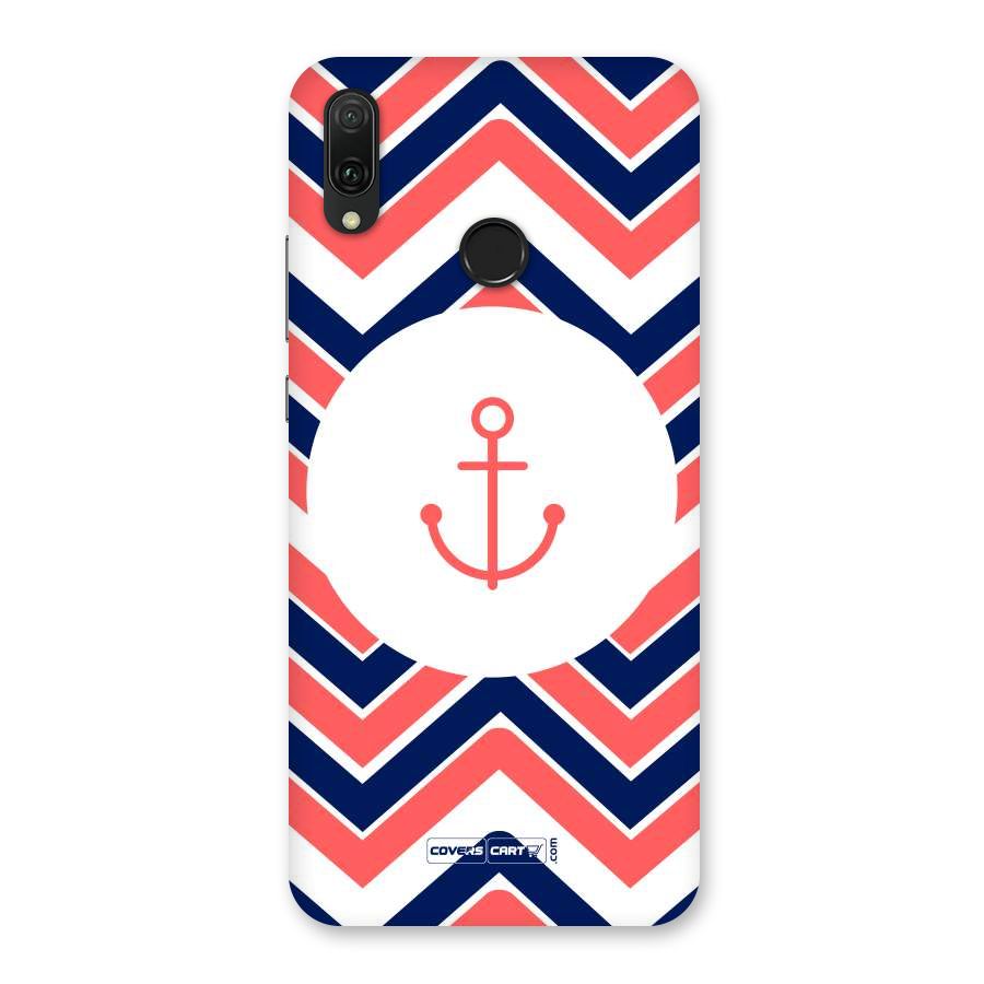 Anchor Zig Zag Back Case for Huawei Y9 (2019)