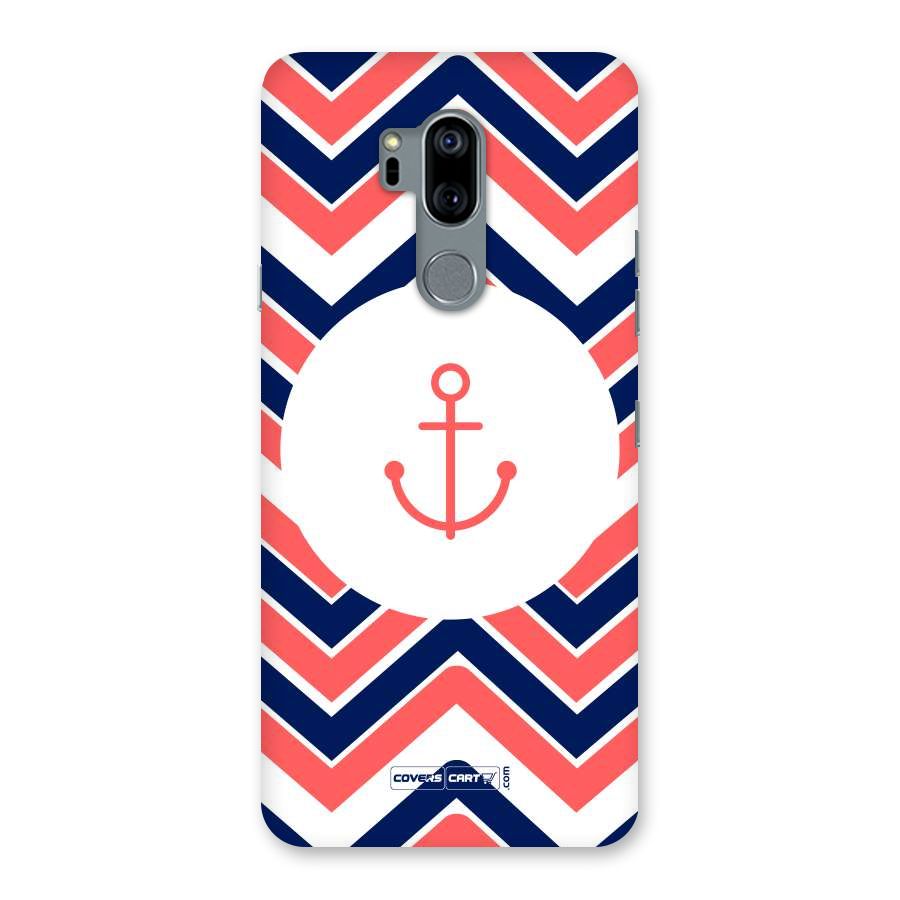 Anchor Zig Zag Back Case for LG G7
