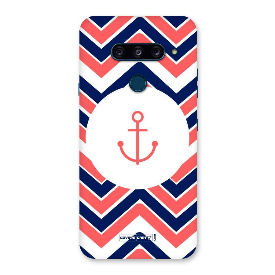 Anchor Zig Zag Back Case for LG  V40 ThinQ