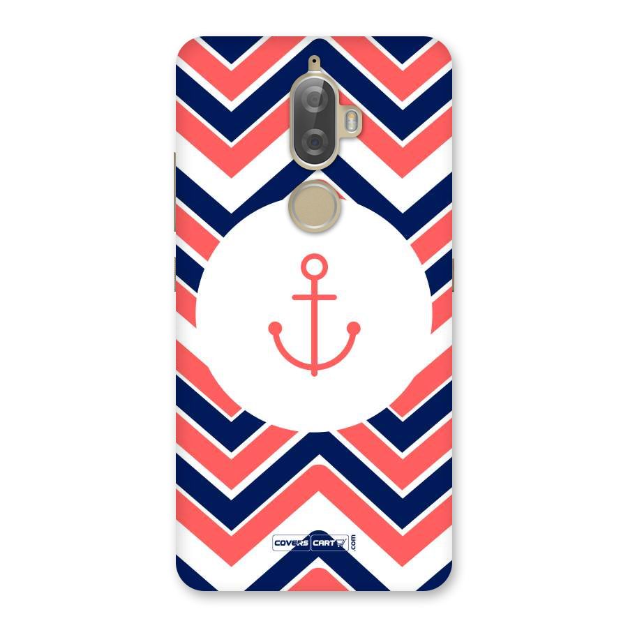 Anchor Zig Zag Back Case for Lenovo K8 Plus