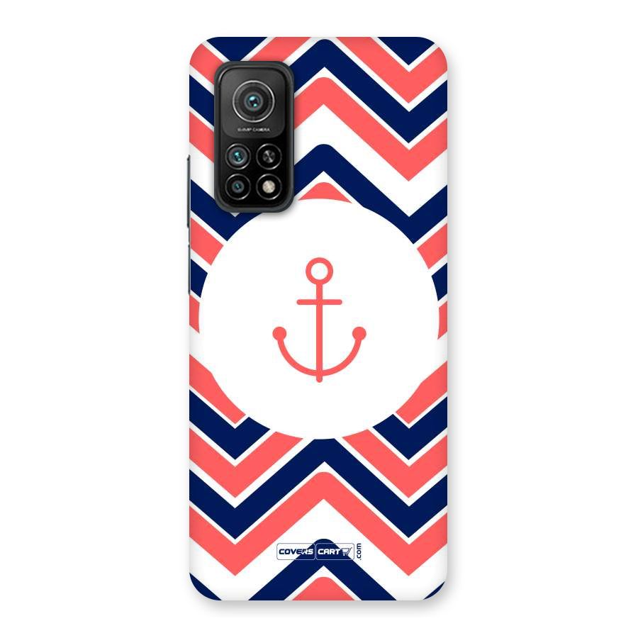 Anchor Zig Zag Back Case for Mi 10T 5G