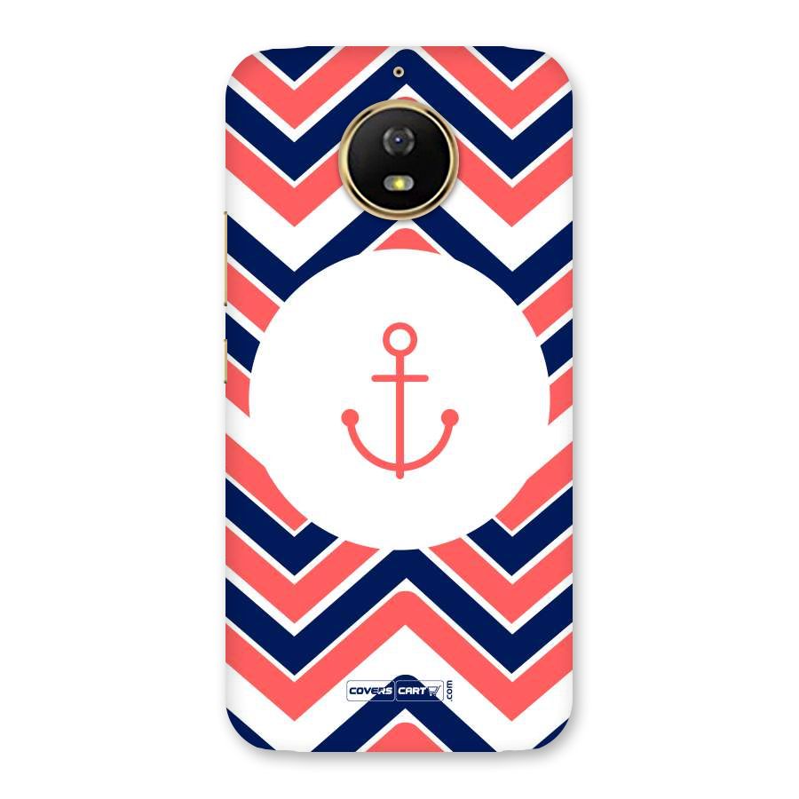 Anchor Zig Zag Back Case for Moto G5s