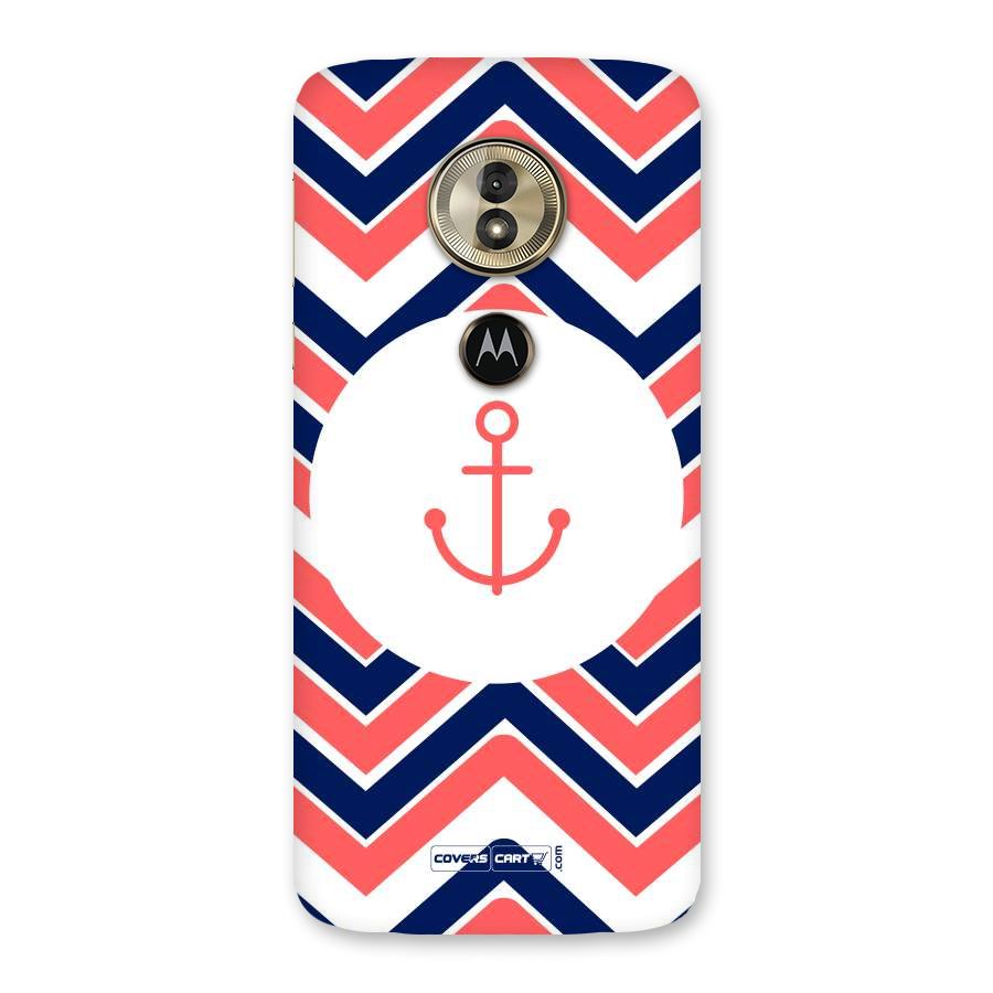 Anchor Zig Zag Back Case for Moto G6 Play