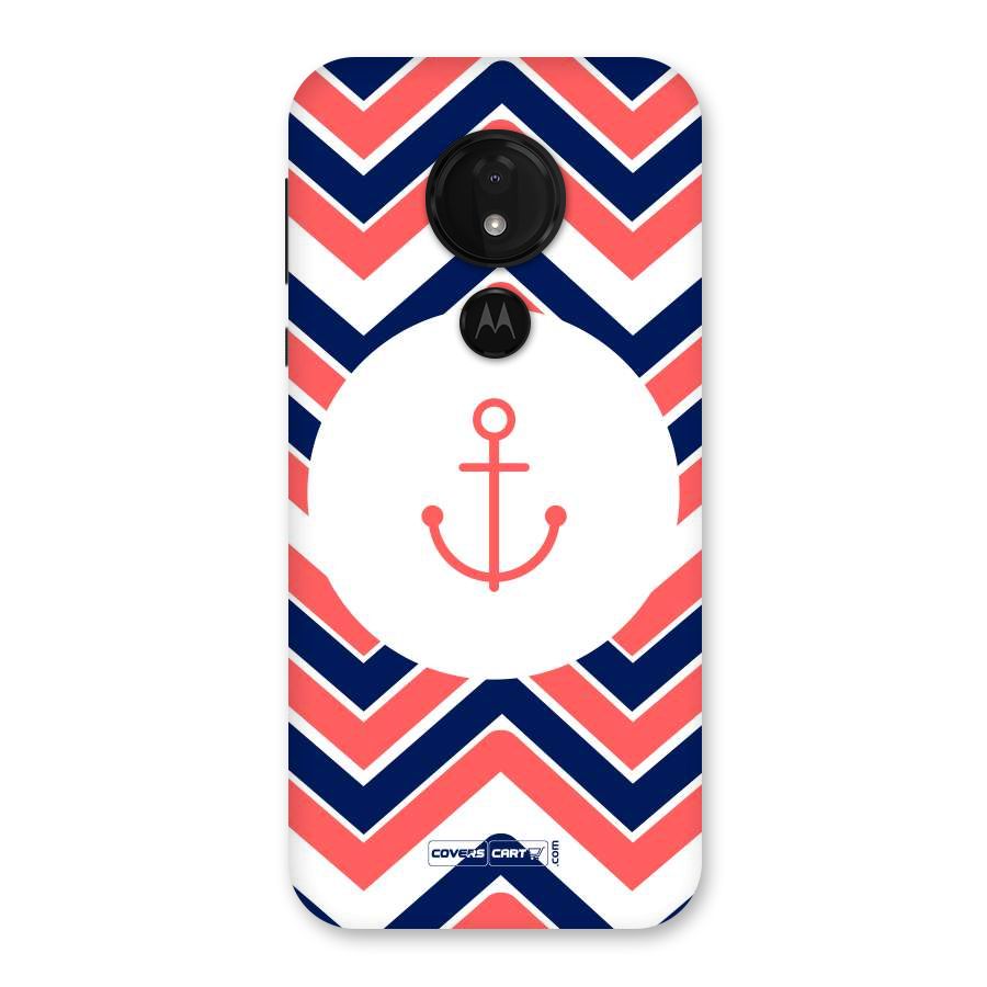 Anchor Zig Zag Back Case for Moto G7 Power