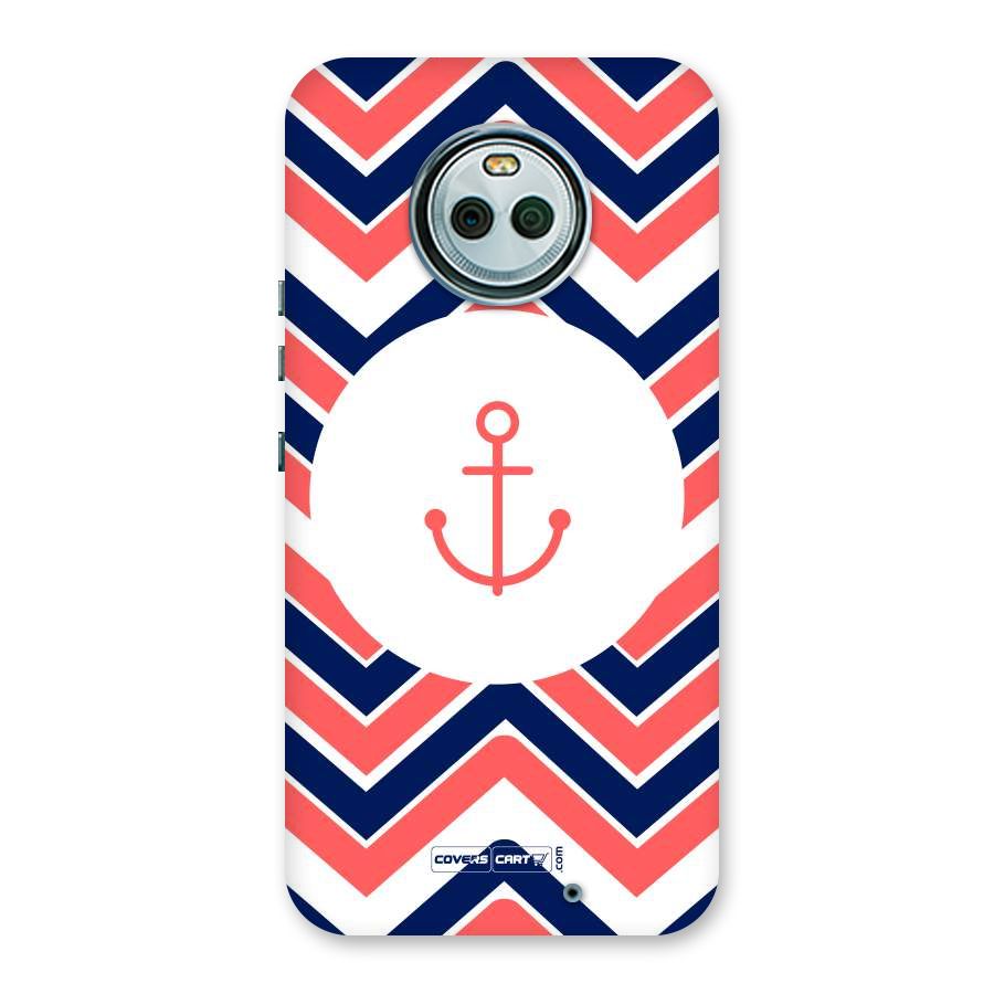 Anchor Zig Zag Back Case for Moto X4