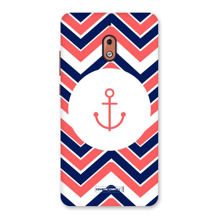Anchor Zig Zag Back Case for Nokia 2.1