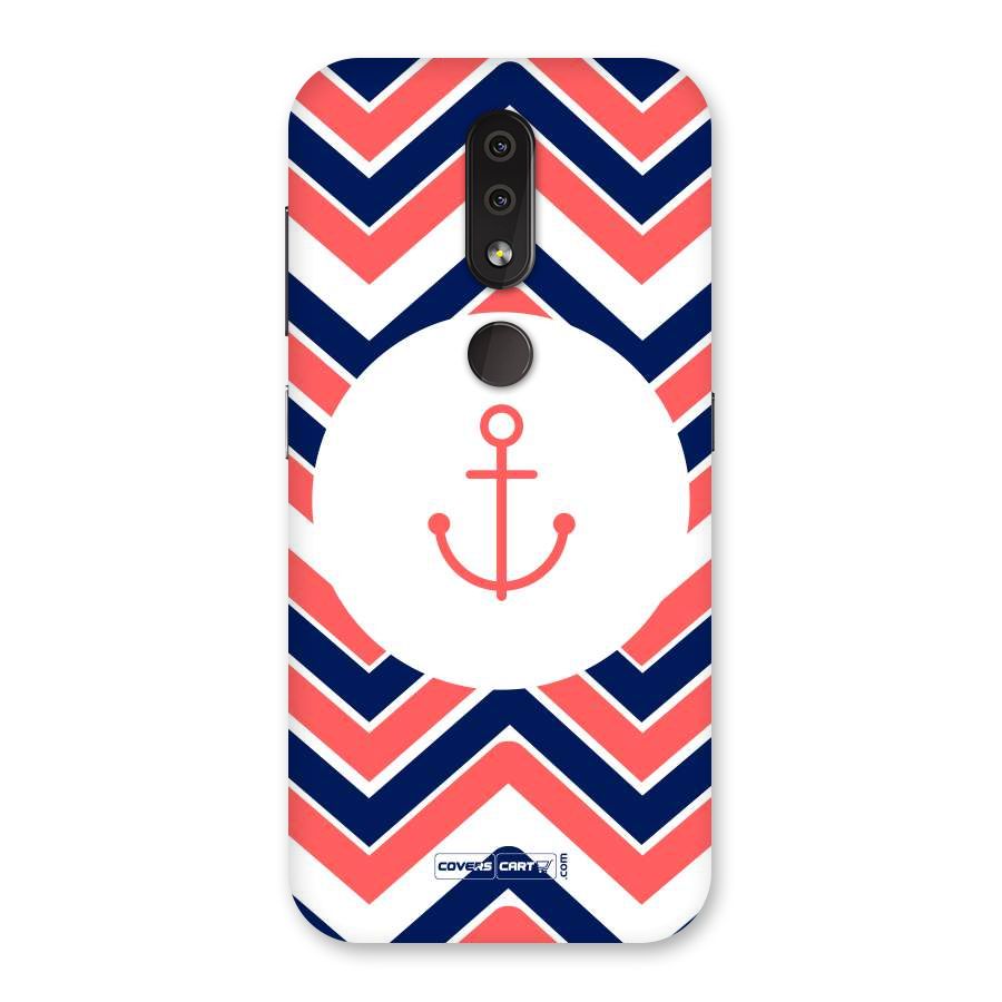 Anchor Zig Zag Back Case for Nokia 4.2