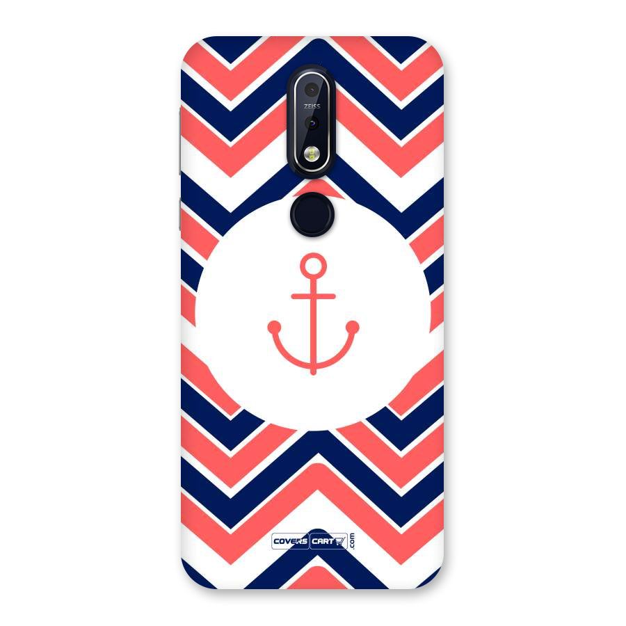 Anchor Zig Zag Back Case for Nokia 7.1