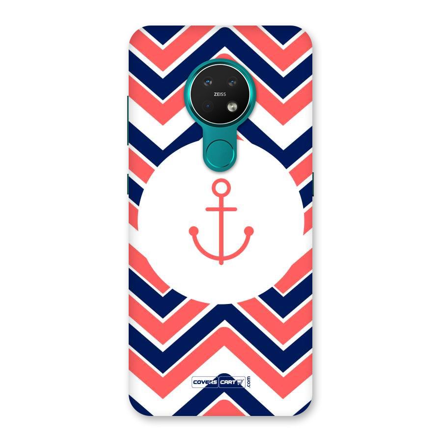 Anchor Zig Zag Back Case for Nokia 7.2