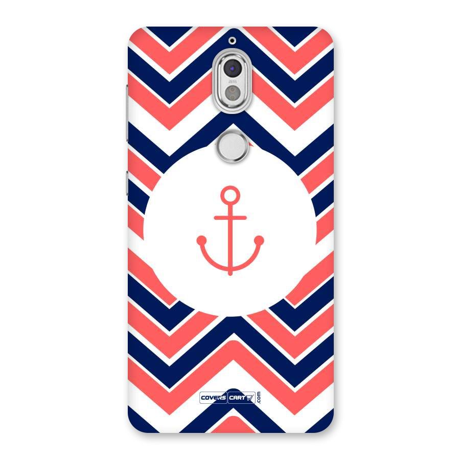 Anchor Zig Zag Back Case for Nokia 7