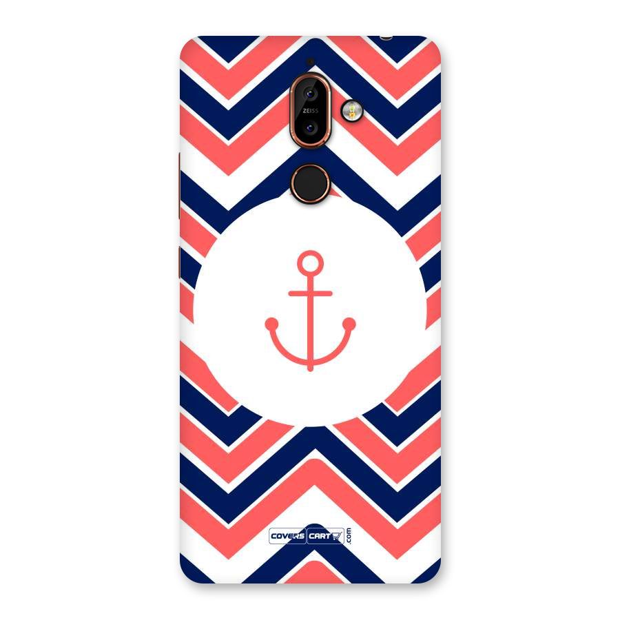 Anchor Zig Zag Back Case for Nokia 7 Plus