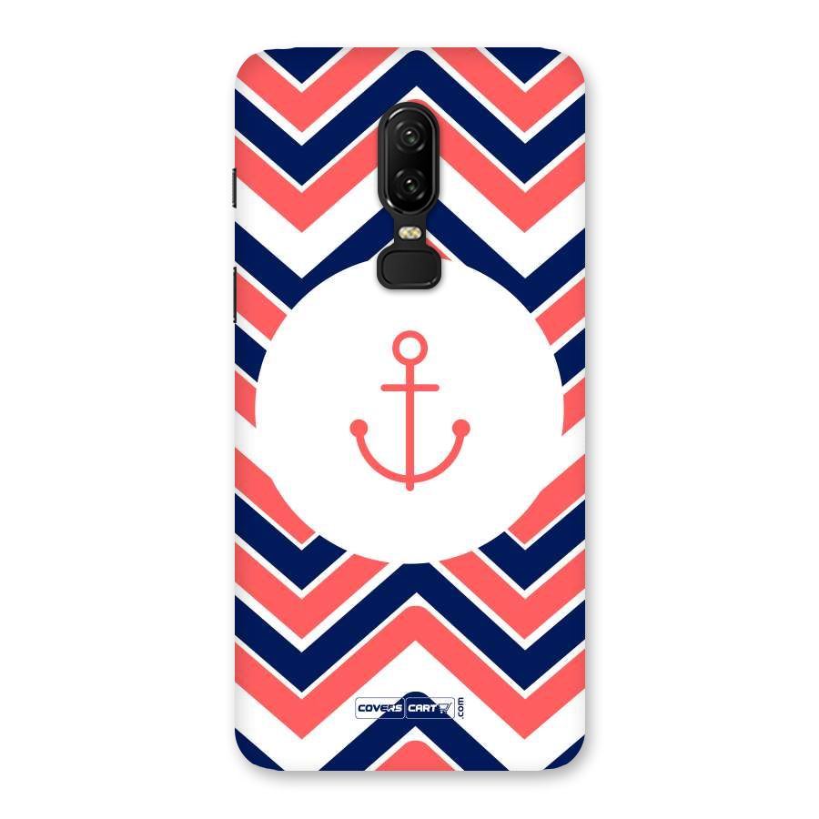Anchor Zig Zag Back Case for OnePlus 6
