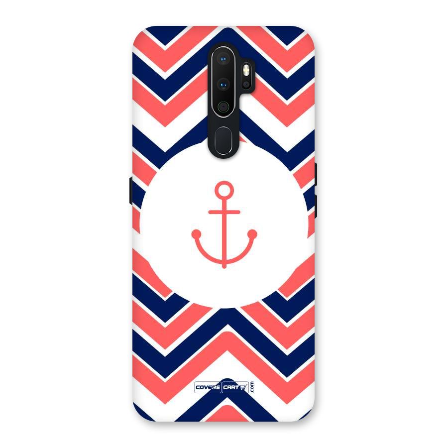 Anchor Zig Zag Back Case for Oppo A5 (2020)