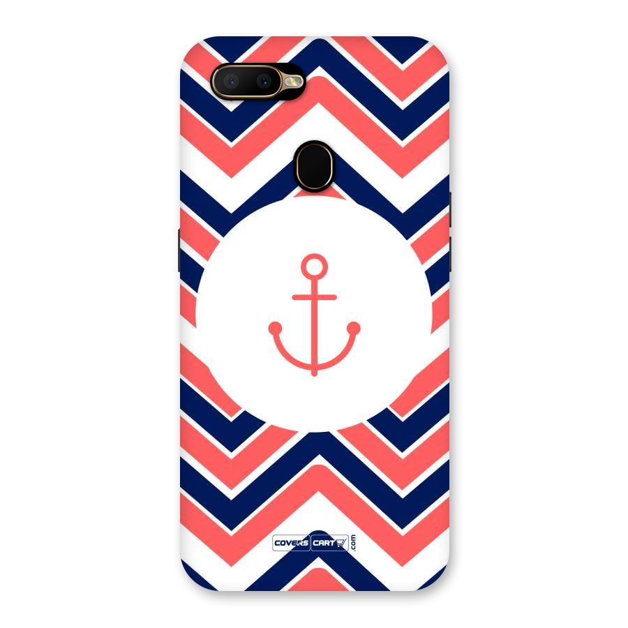 Anchor Zig Zag Back Case for Oppo A5s