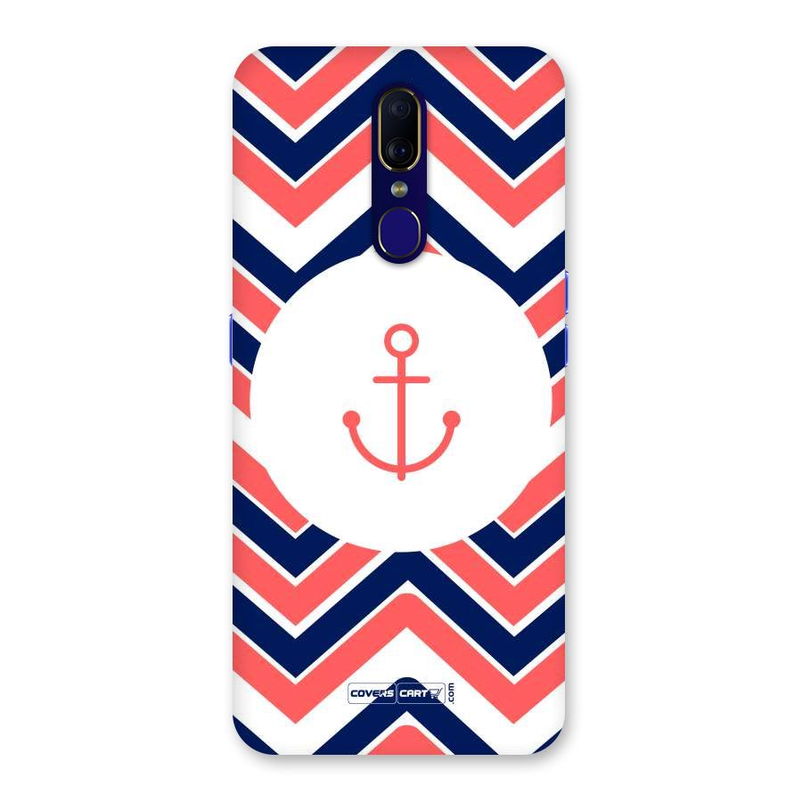 Anchor Zig Zag Back Case for Oppo A9