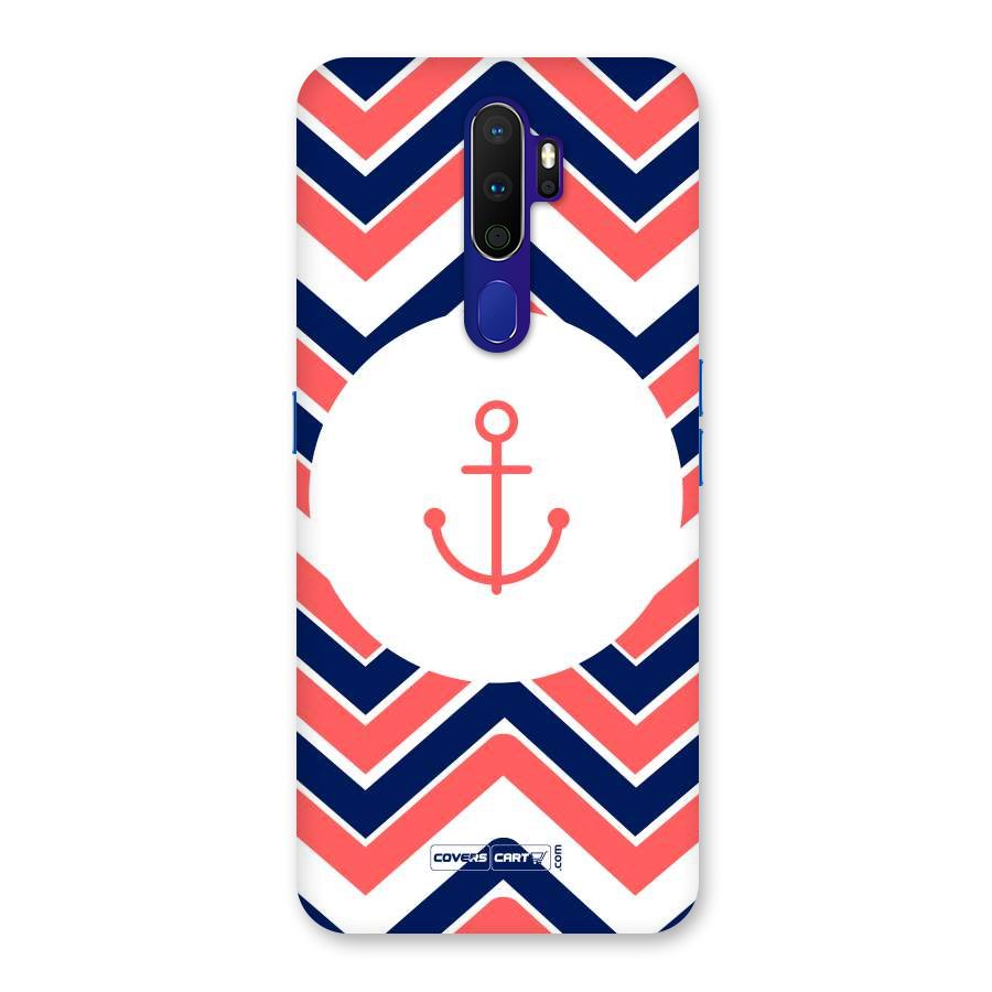 Anchor Zig Zag Back Case for Oppo A9 (2020)