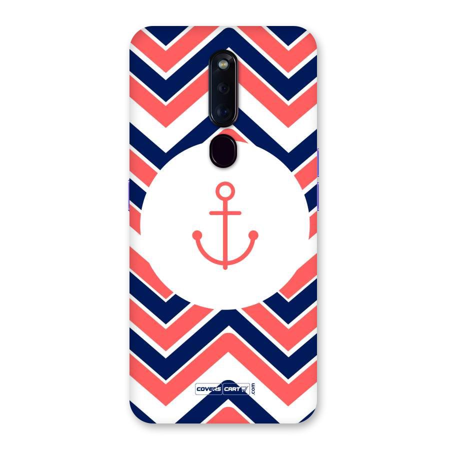 Anchor Zig Zag Back Case for Oppo F11 Pro