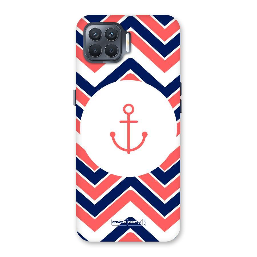 Anchor Zig Zag Back Case for Oppo F17 Pro