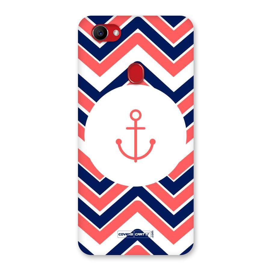 Anchor Zig Zag Back Case for Oppo F7