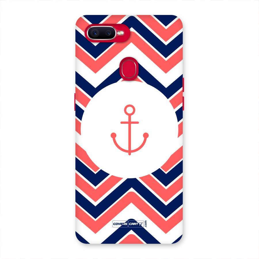 Anchor Zig Zag Back Case for Oppo F9 Pro