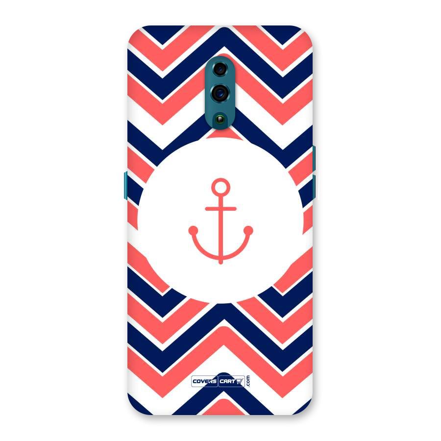 Anchor Zig Zag Back Case for Oppo Reno