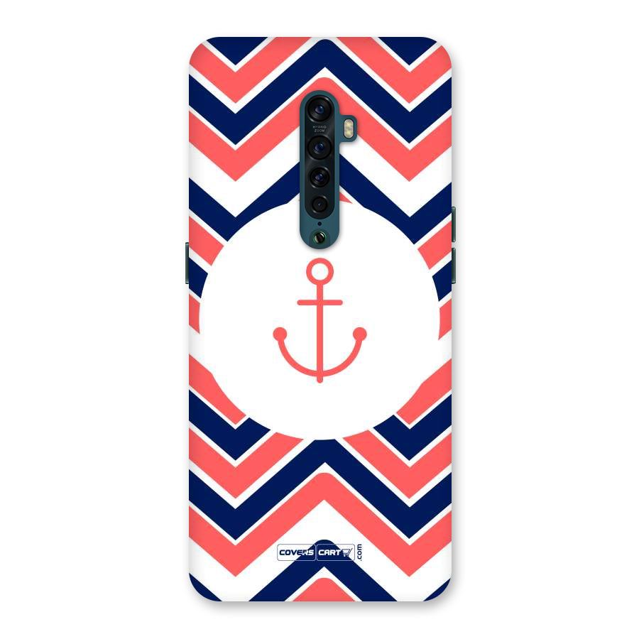 Anchor Zig Zag Back Case for Oppo Reno2