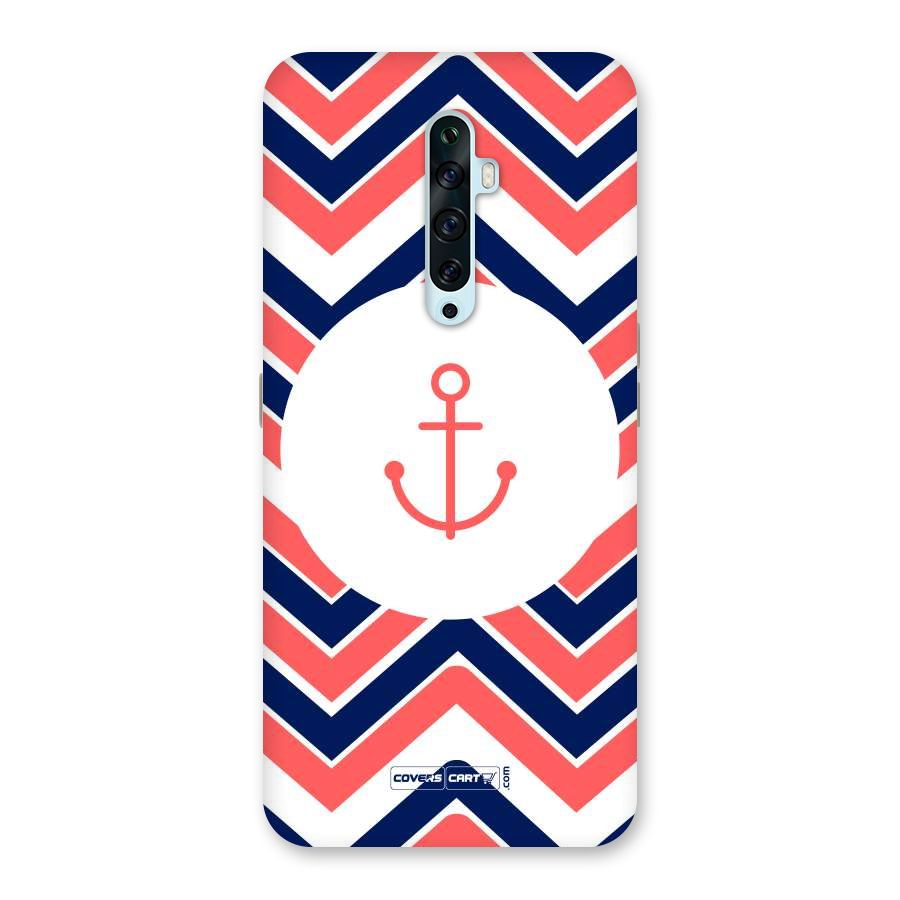 Anchor Zig Zag Back Case for Oppo Reno2 F