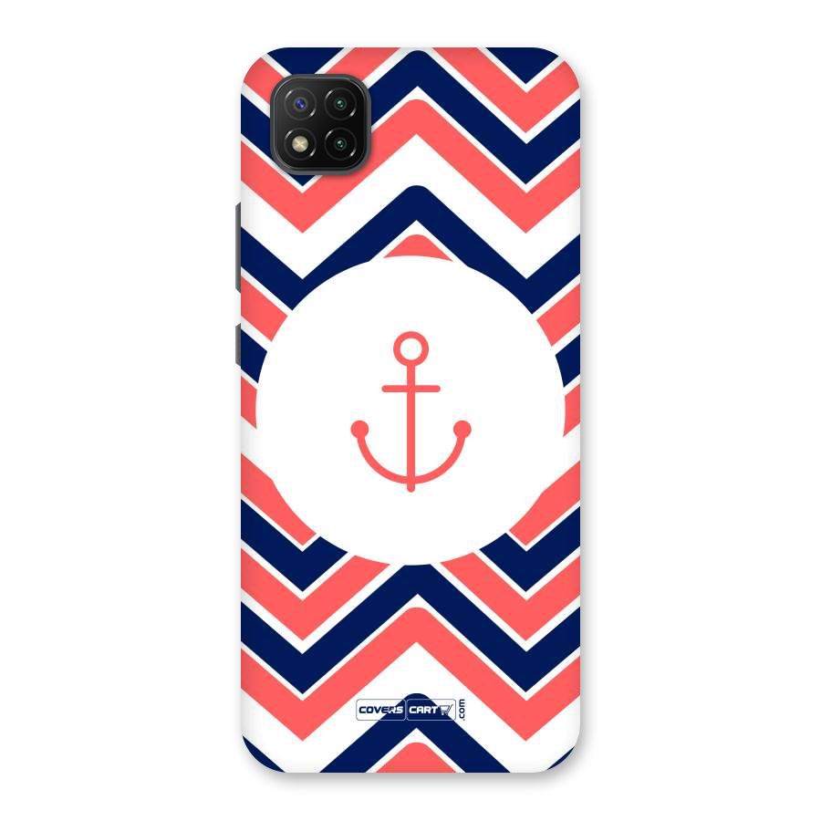 Anchor Zig Zag Back Case for Poco C3
