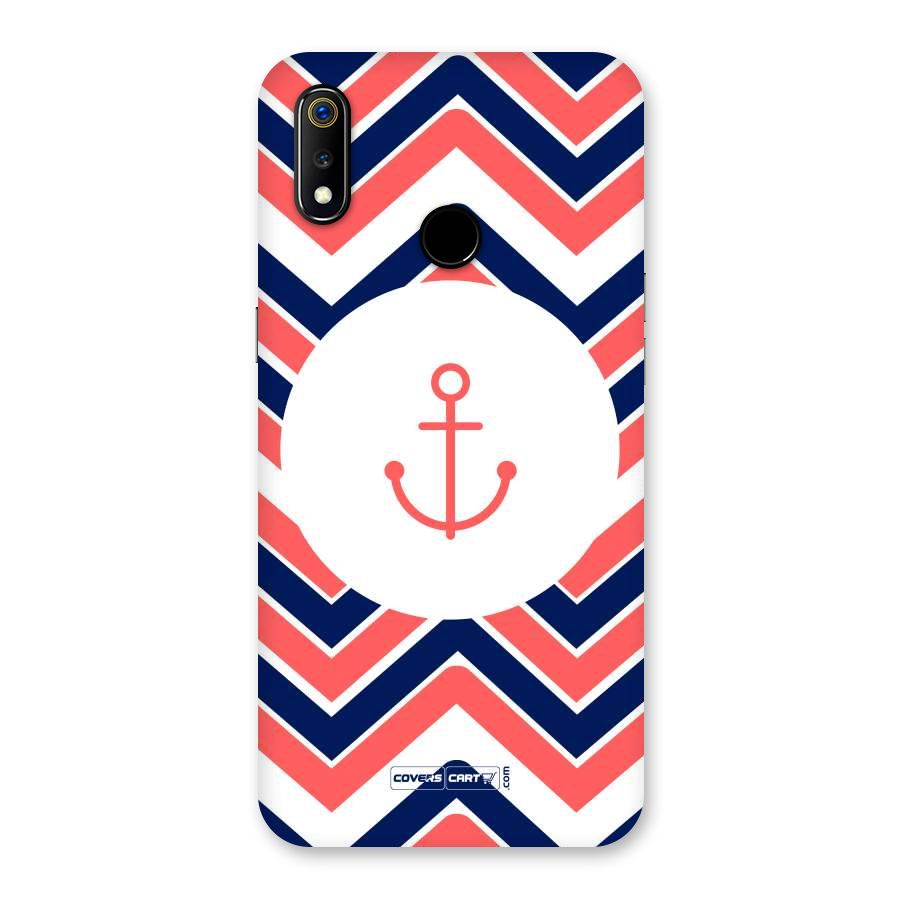 Anchor Zig Zag Back Case for Realme 3