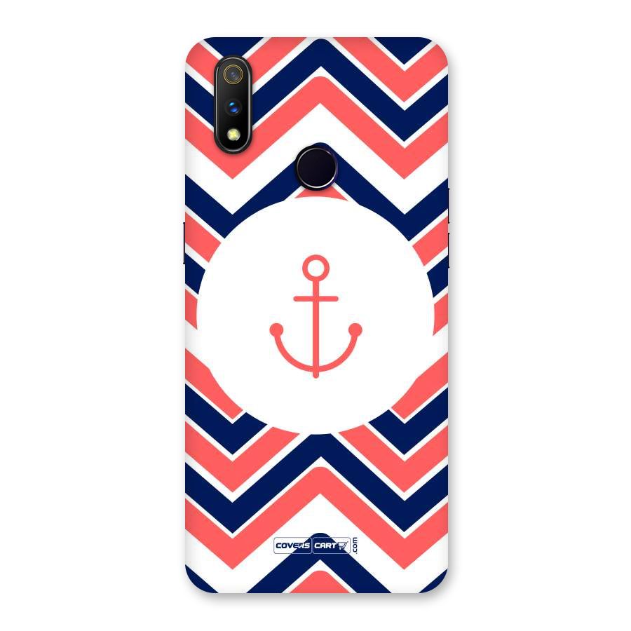 Anchor Zig Zag Back Case for Realme 3 Pro