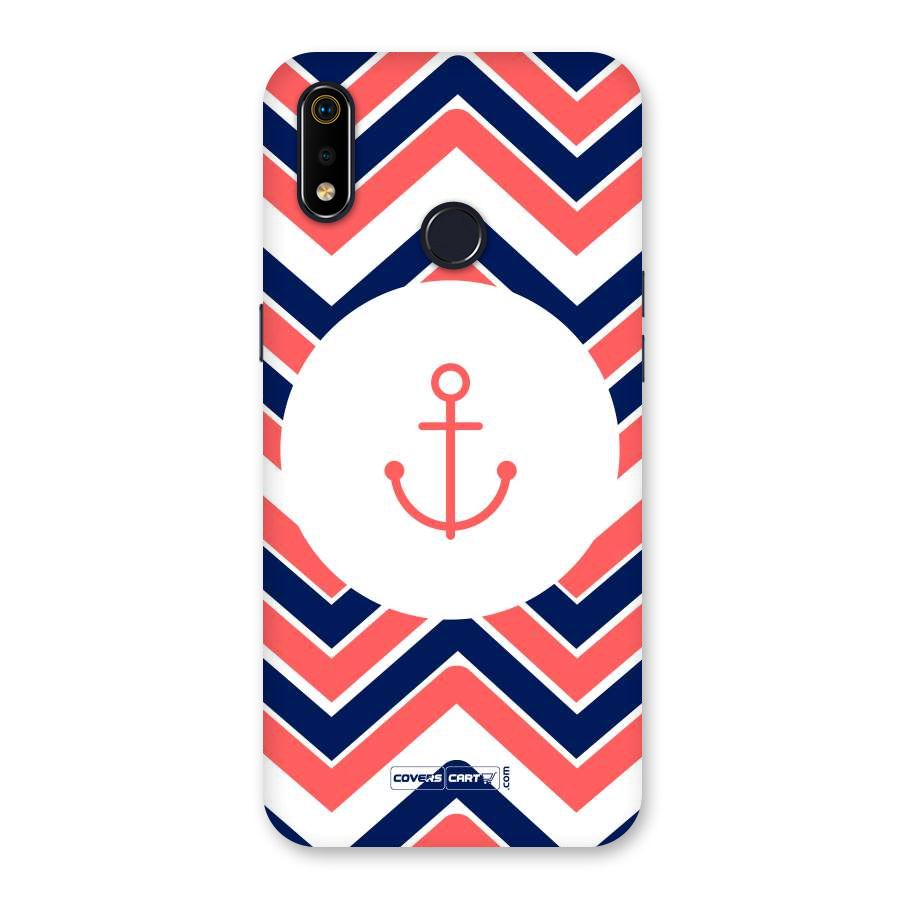Anchor Zig Zag Back Case for Realme 3i