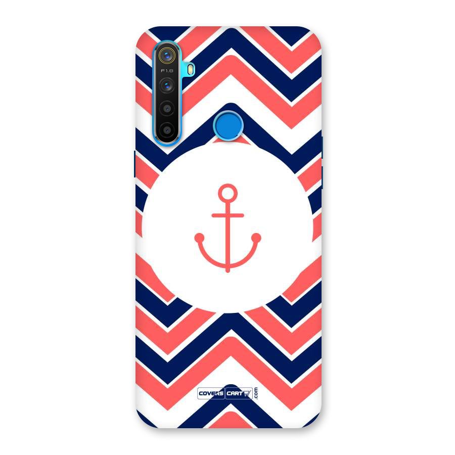 Anchor Zig Zag Back Case for Realme 5s