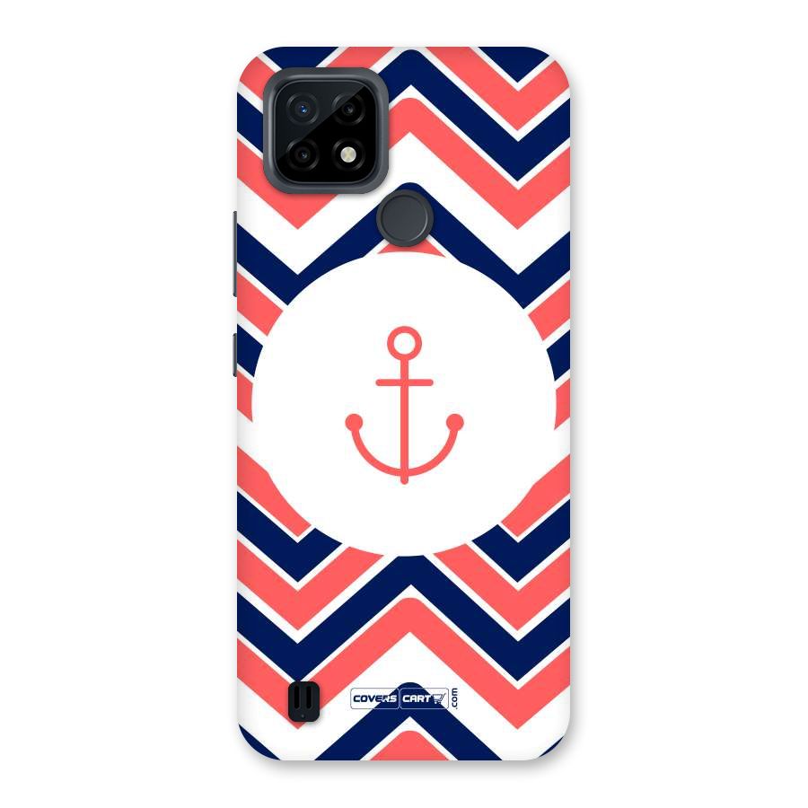 Anchor Zig Zag Back Case for Realme C21