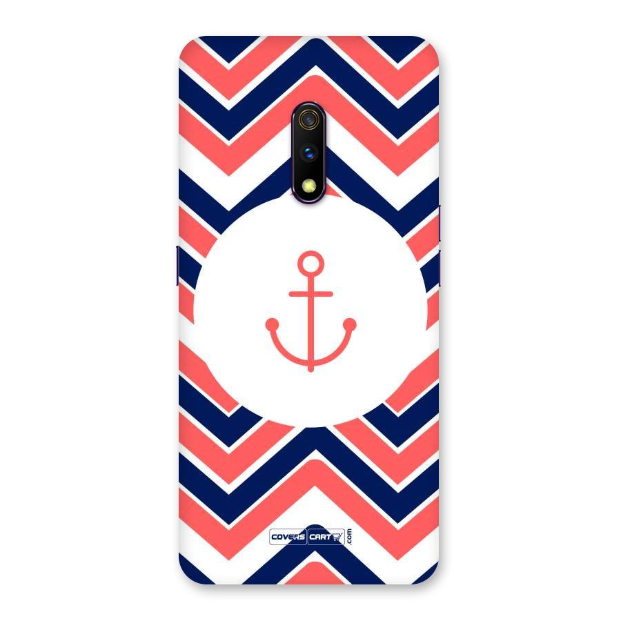 Anchor Zig Zag Back Case for Realme X