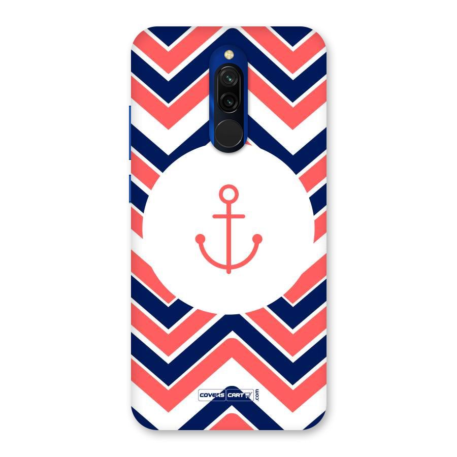 Anchor Zig Zag Back Case for Redmi 8
