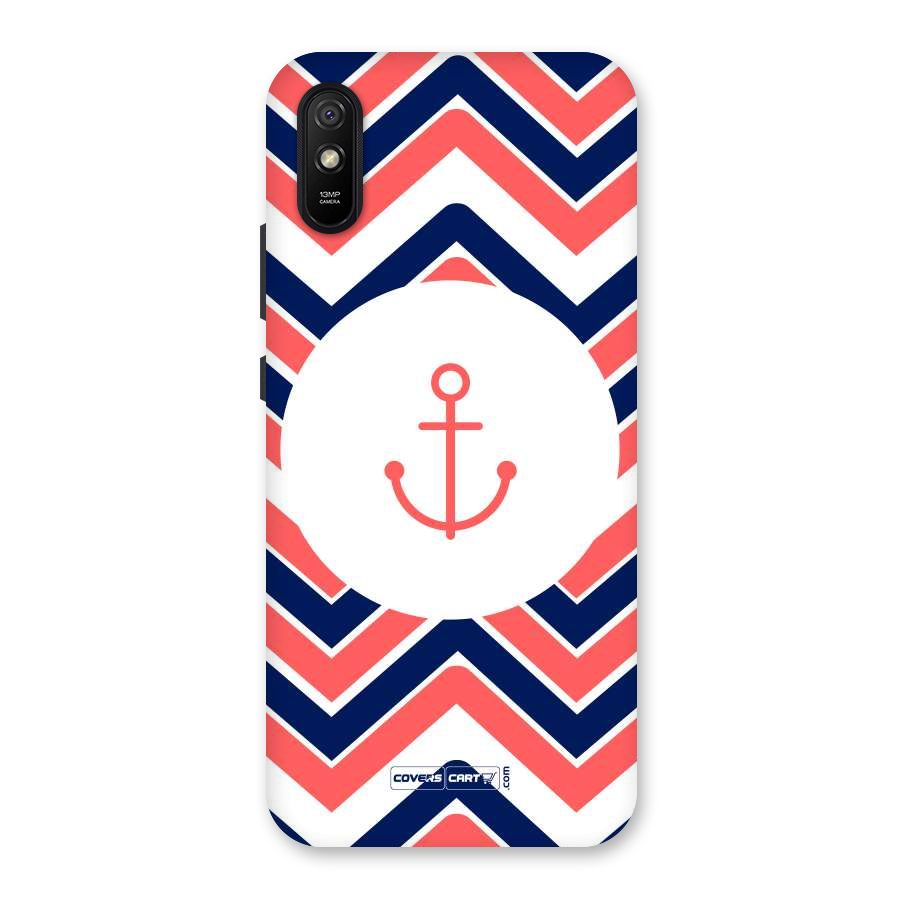 Anchor Zig Zag Back Case for Redmi 9A