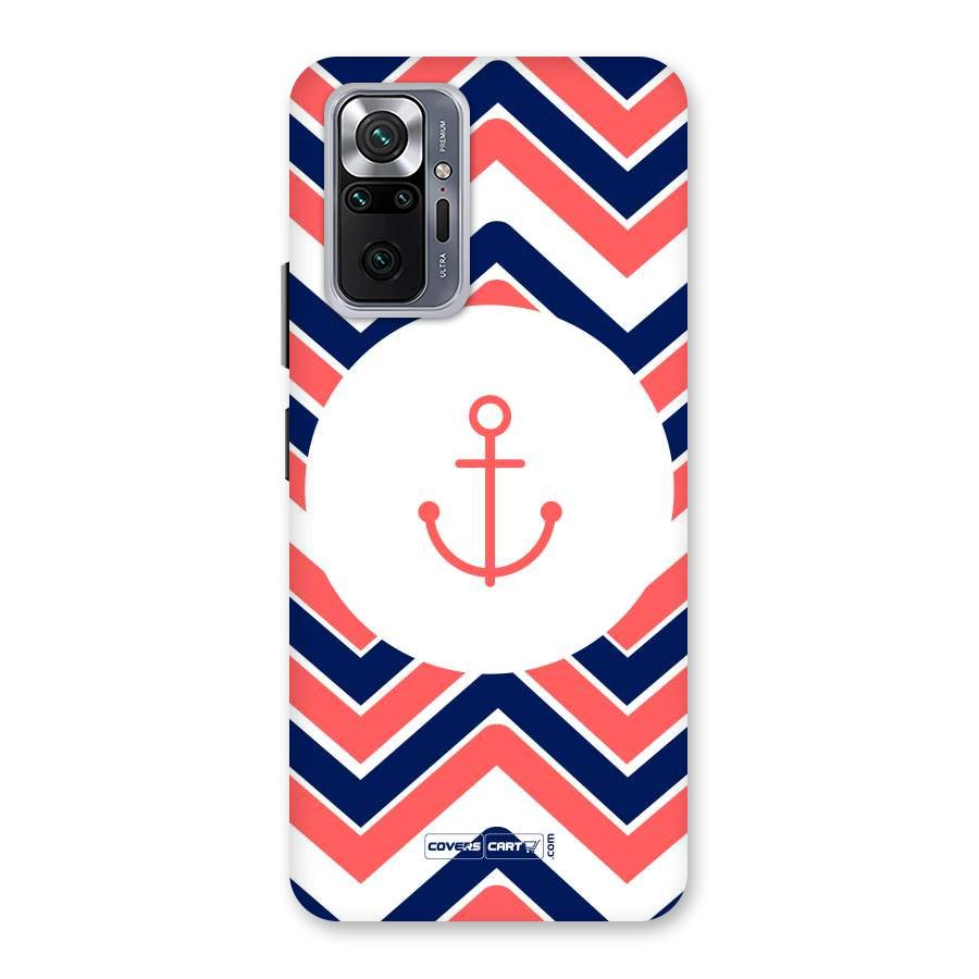 Anchor Zig Zag Back Case for Redmi Note 10 Pro Max