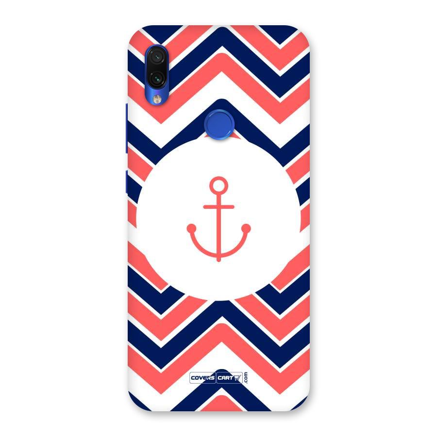 Anchor Zig Zag Back Case for Redmi Note 7S