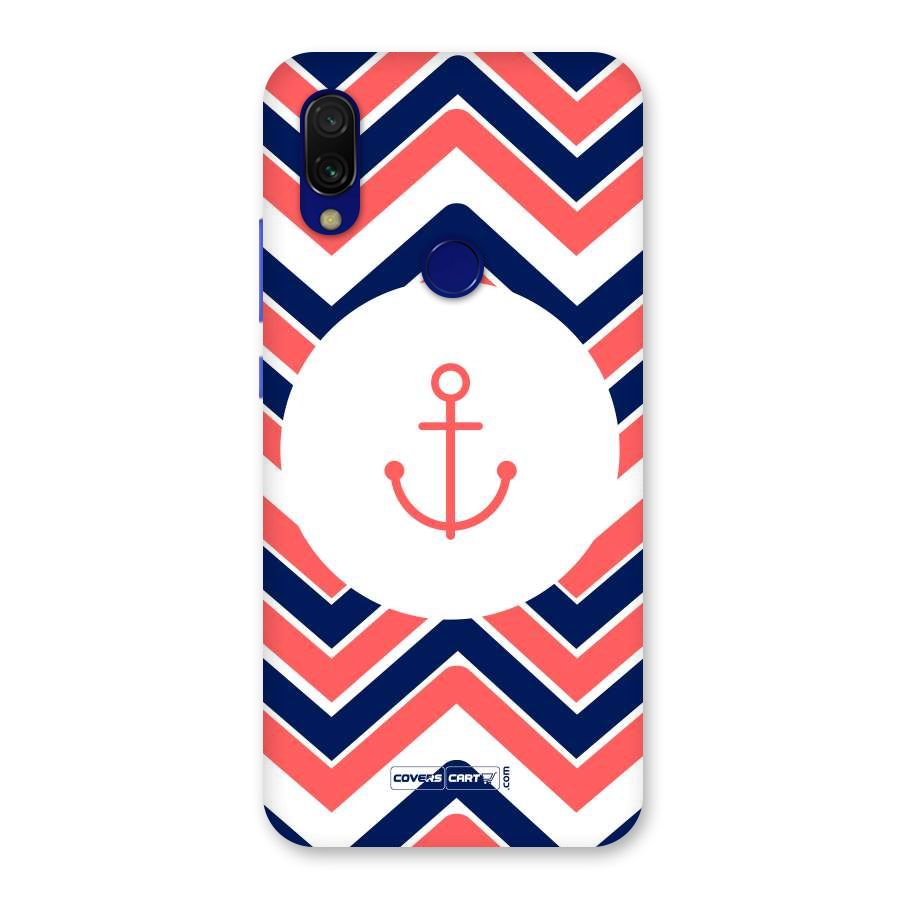 Anchor Zig Zag Back Case for Redmi Y3