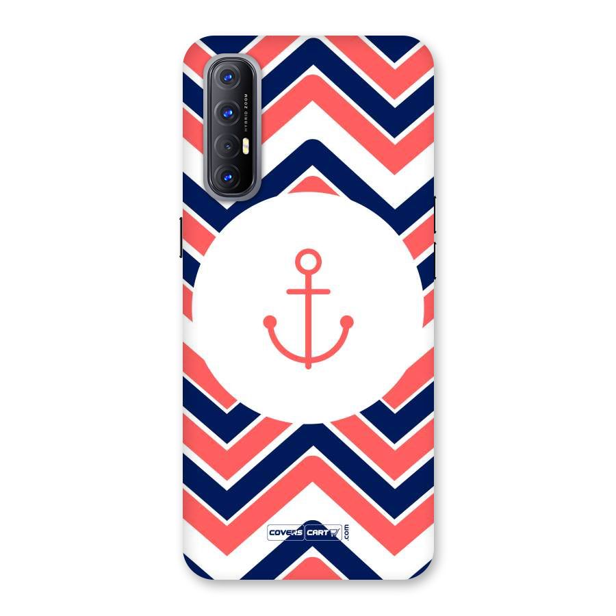 Anchor Zig Zag Back Case for Reno3 Pro