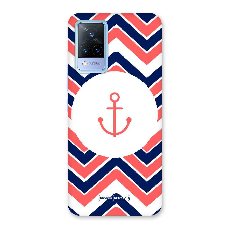 Anchor Zig Zag Back Case for Vivo V21 5G