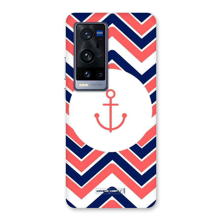 Anchor Zig Zag Back Case for Vivo X60 Pro Plus