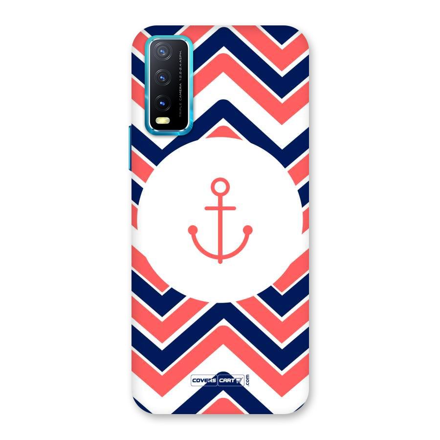 Anchor Zig Zag Back Case for Vivo Y20A