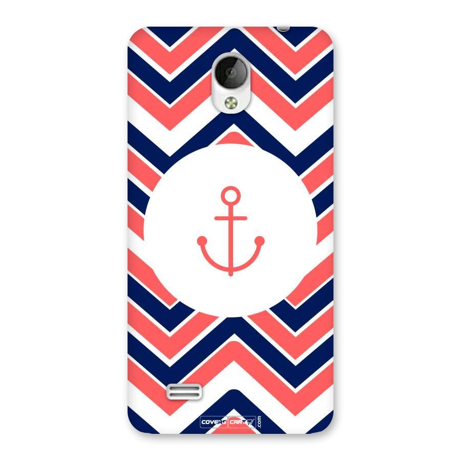 Anchor Zig Zag Back Case for Vivo Y21