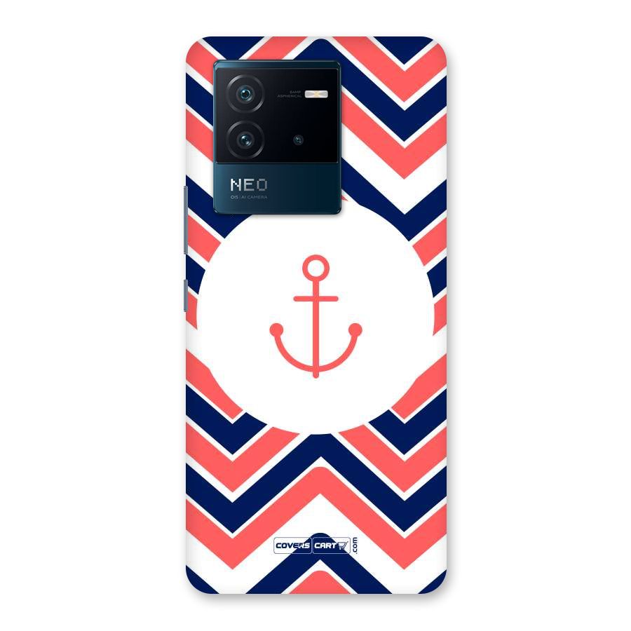 Anchor Zig Zag Back Case for Vivo iQOO Neo 6 5G