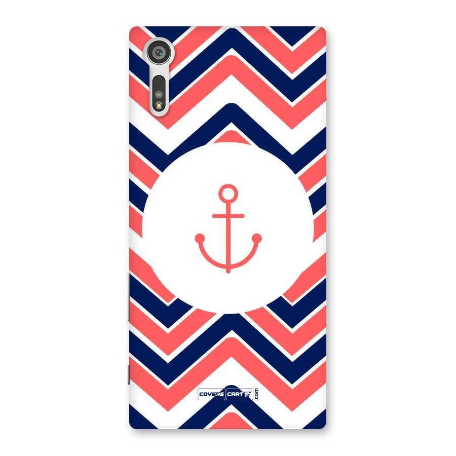 Anchor Zig Zag Back Case for Xperia XZ
