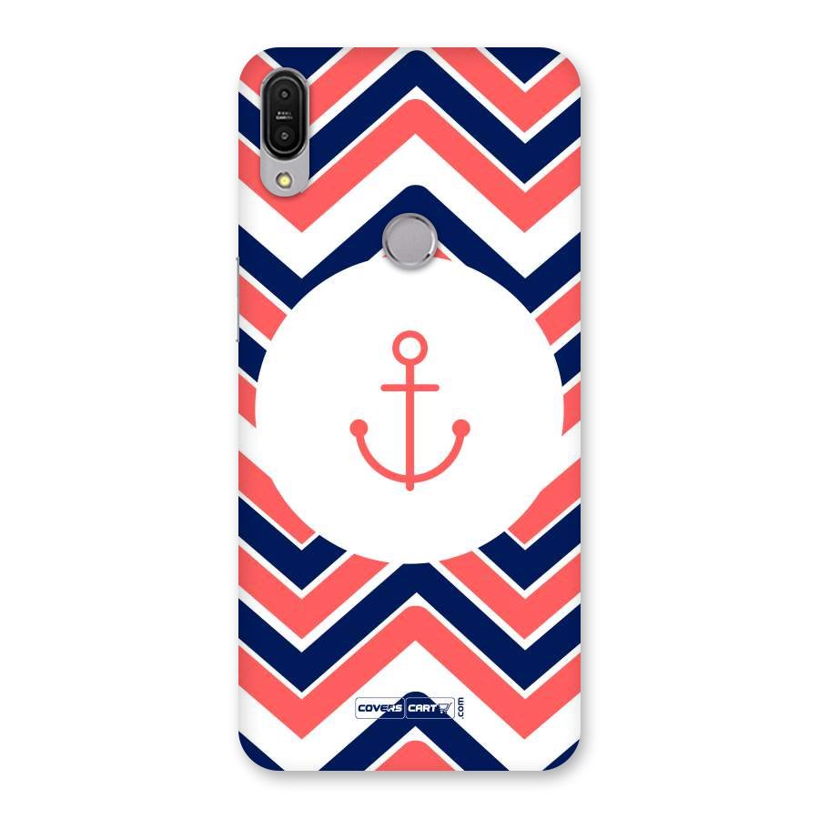 Anchor Zig Zag Back Case for Zenfone Max Pro M1
