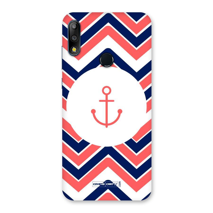 Anchor Zig Zag Back Case for Zenfone Max Pro M2
