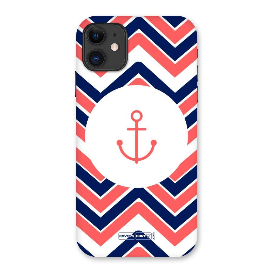 Anchor Zig Zag Back Case for iPhone 11
